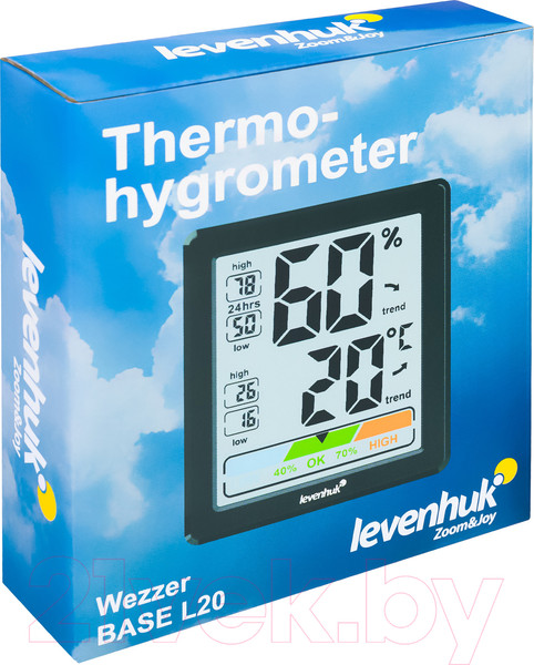 Изображение товара Термогигрометр Levenhuk Wezzer Base L20 78884