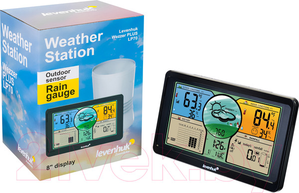 Изображение товара Метеостанция цифровая Levenhuk Wezzer Plus LP70 / 78897