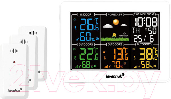 Изображение товара Метеостанция цифровая Levenhuk Wezzer Plus LP60 / 78896