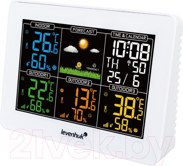 Изображение товара Метеостанция цифровая Levenhuk Wezzer Plus LP60 / 78896
