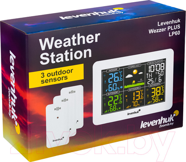 Изображение товара Метеостанция цифровая Levenhuk Wezzer Plus LP60 / 78896