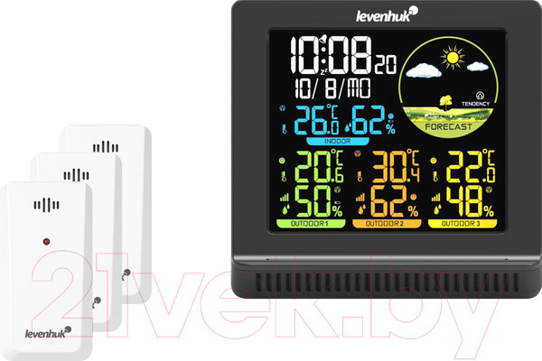 Изображение товара Метеостанция цифровая Levenhuk Wezzer Plus LP40 / 78894