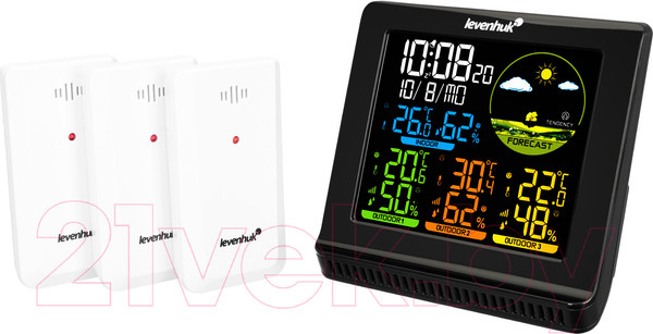 Изображение товара Метеостанция цифровая Levenhuk Wezzer Plus LP40 / 78894