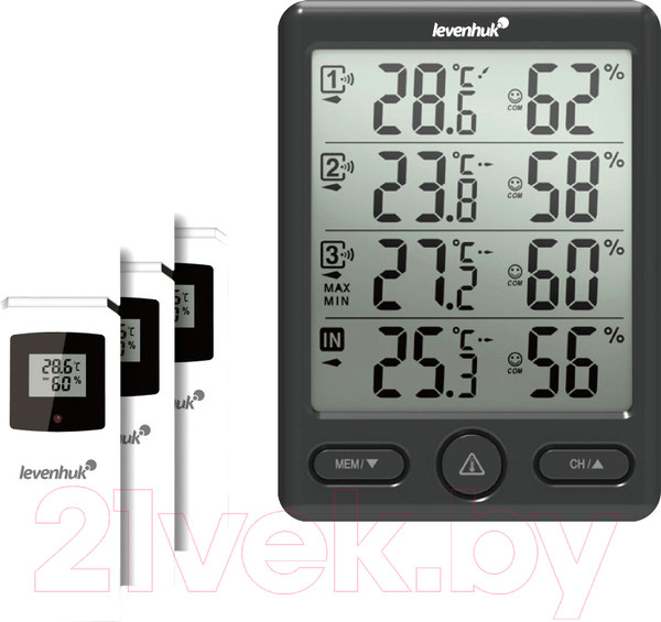 Изображение товара Метеостанция цифровая Levenhuk Wezzer Plus LP20 / 78892