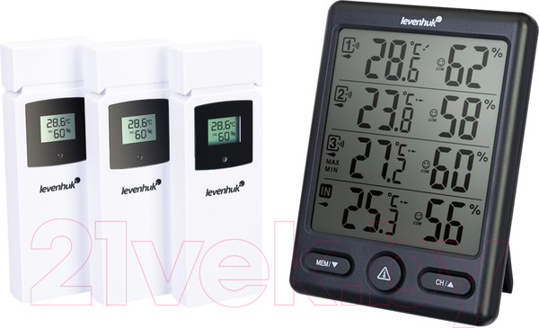 Изображение товара Метеостанция цифровая Levenhuk Wezzer Plus LP20 / 78892