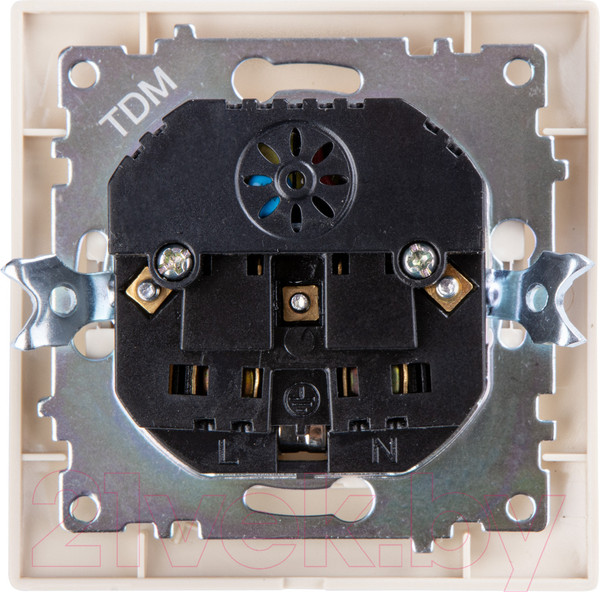 Изображение товара Розетка TDM Лама SQ1815-0142 (слоновая кость)