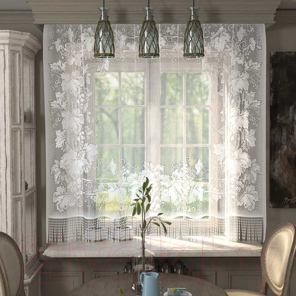 Изображение товара Гардина Лента м291 (145x170, белый)