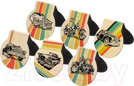 Изображение товара Набор закладок Brauberg Auto / 113167 (6шт)