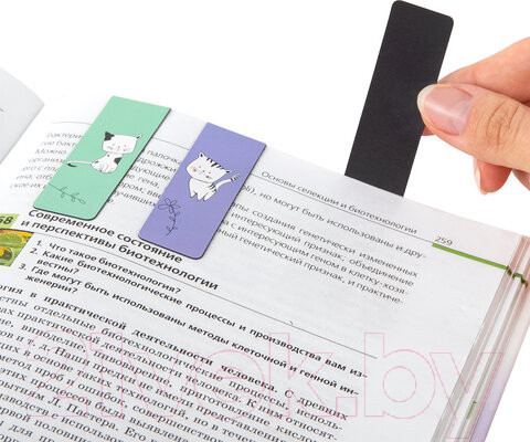 Изображение товара Набор закладок Brauberg Cats / 113159 (6шт)