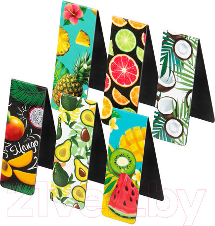 Изображение товара Набор закладок Brauberg Fruits / 113160 (6шт)