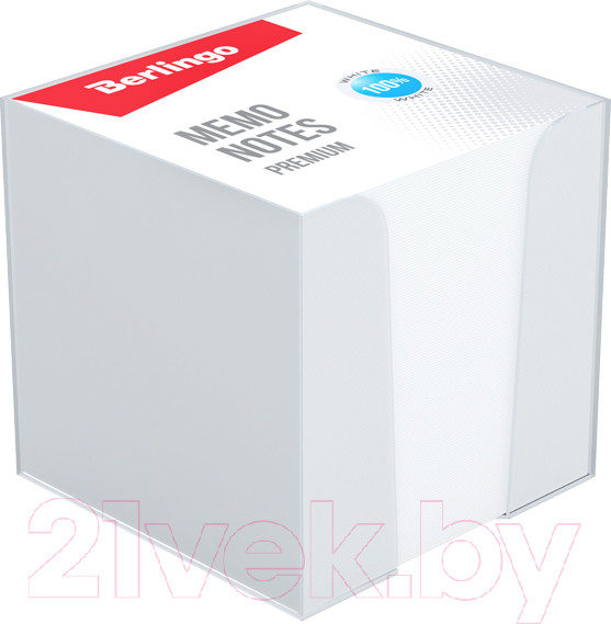 Изображение товара Блок для записей Berlingo Premium / ZP8608 (белый)