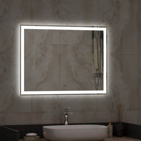 Изображение товара Зеркало Континент Mercury Led 80x60 (бесконтактный сенсор)