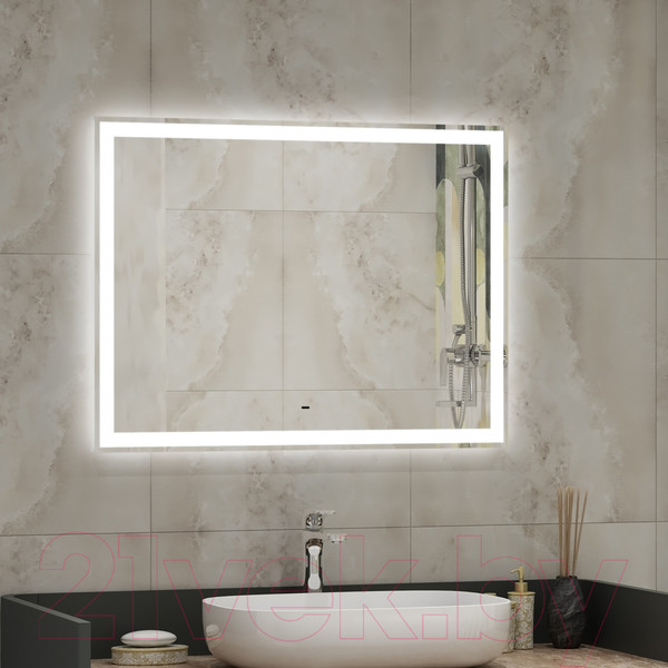 Изображение товара Зеркало Континент Mercury Led 80x60 (бесконтактный сенсор)