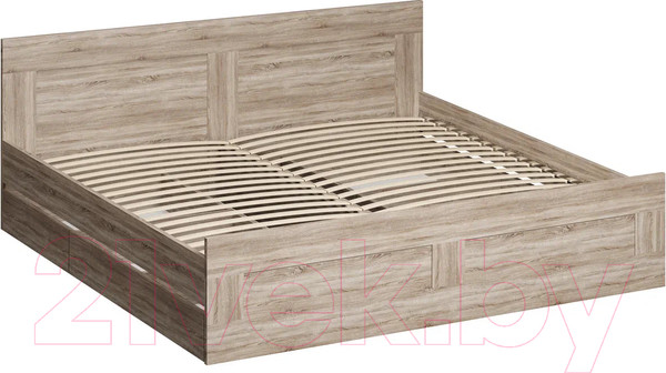 Изображение товара Двуспальная кровать Mio Tesoro Сириус 200x200 2.02.04.220.3 (сонома)