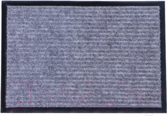 Изображение товара Коврик грязезащитный Remocolor Ребро 40x60см / 70-1-464 (серый)