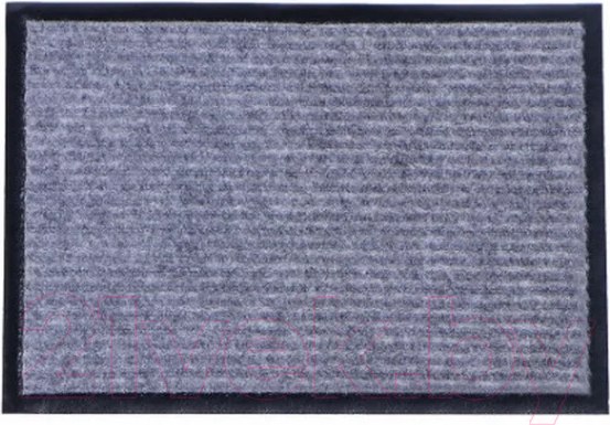 Изображение товара Коврик грязезащитный Remocolor Ребро 60x90см / 70-1-694 (серый)