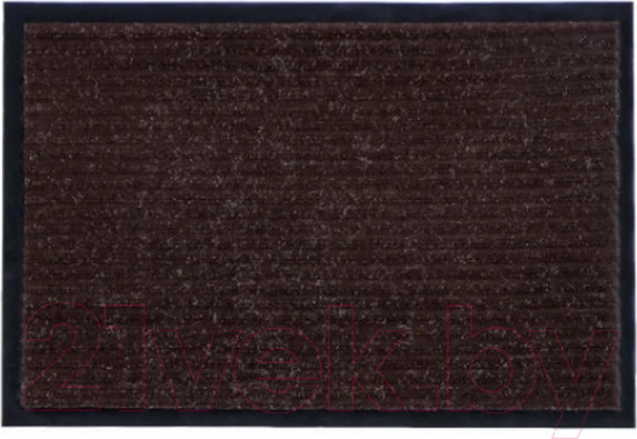 Изображение товара Коврик грязезащитный Remocolor Ребро 60x90см / 70-1-695 (коричневый)