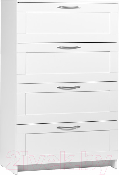 Изображение товара Комод Mio Tesoro Сириус 4 ящика 2.02.02.060.1 (белый)