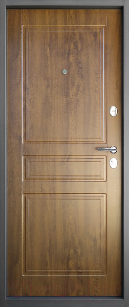 Изображение товара Входная дверь Промет Марс 6 Классика 86x205 (правая, Mocco 999/дуб темный ПФ-031)