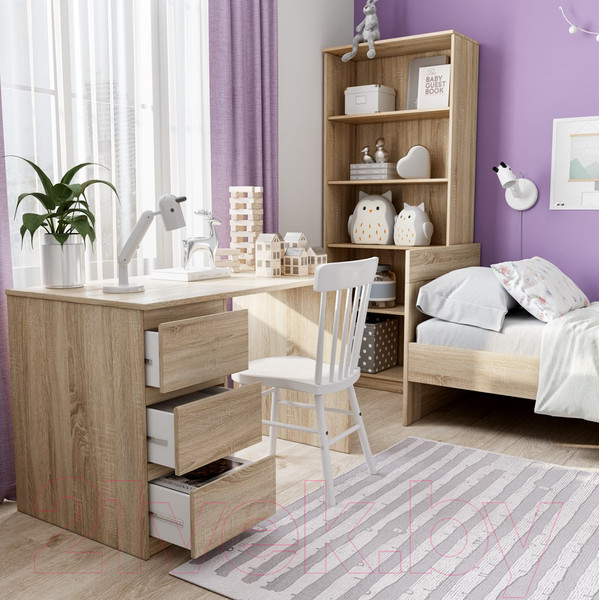 Изображение товара Стеллаж Mio Tesoro Сириус 78x190 2.02.07.120.3 (сонома)