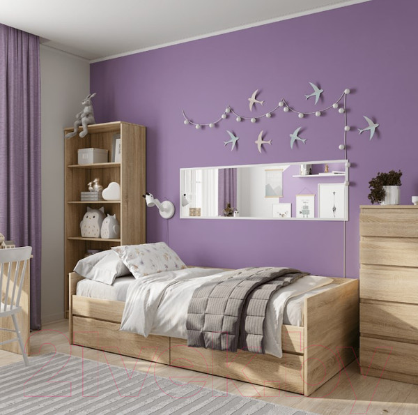 Изображение товара Стеллаж Mio Tesoro Сириус 78x190 2.02.07.120.3 (сонома)