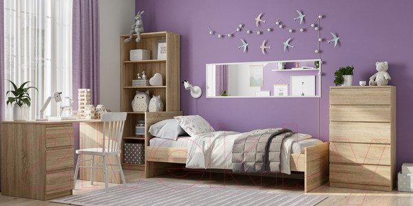 Изображение товара Стеллаж Mio Tesoro Сириус 78x190 2.02.07.120.3 (сонома)