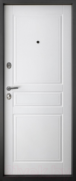 Изображение товара Входная дверь Промет Марс 6 Классика 86x205 (левая, Mocco 999/ясень белый ПФ-031)