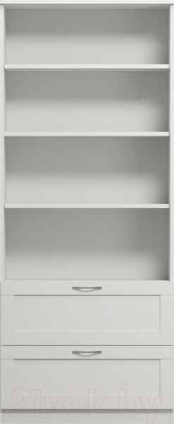 Изображение товара Стеллаж Mio Tesoro Сириус 2 ящика 78x190 2.02.07.110.1 (белый)