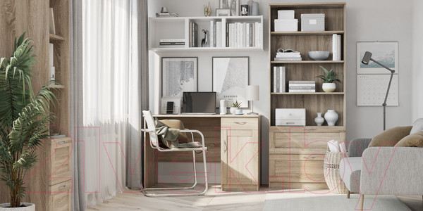 Изображение товара Стеллаж Mio Tesoro Сириус 2 ящика 39x190 2.02.07.140.3 (сонома)