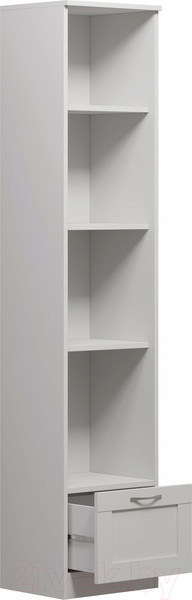 Изображение товара Стеллаж Mio Tesoro Сириус 1 ящик 39x190 2.02.07.130.1 (белый)