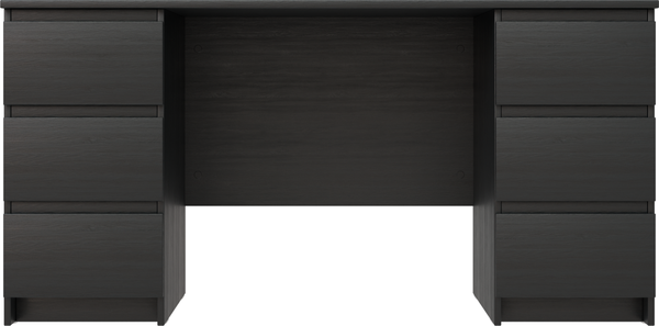 Изображение товара Письменный стол Mio Tesoro Кастор 6 ящиков 151x65 2.03.06.040.5 (дуб венге)