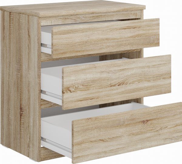 Изображение товара Комод Mio Tesoro Кастор 3 ящика 2.03.02.060.3 (сонома)