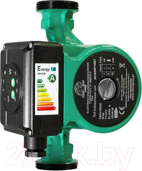Изображение товара Циркуляционный насос Omnigena Omega 2TYP 25/40 Auto