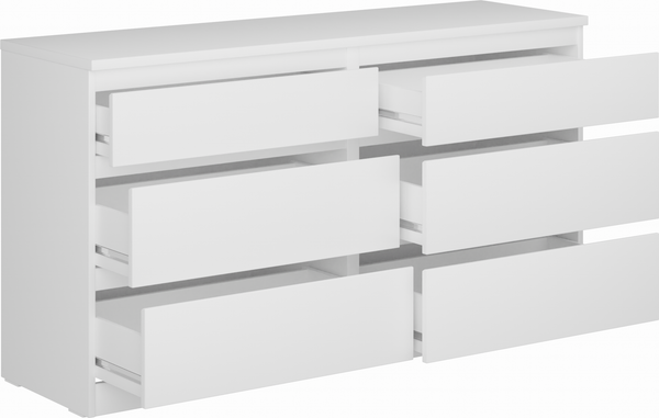 Изображение товара Комод Mio Tesoro Кастор 6 ящиков 2.03.02.080.1 (белый)