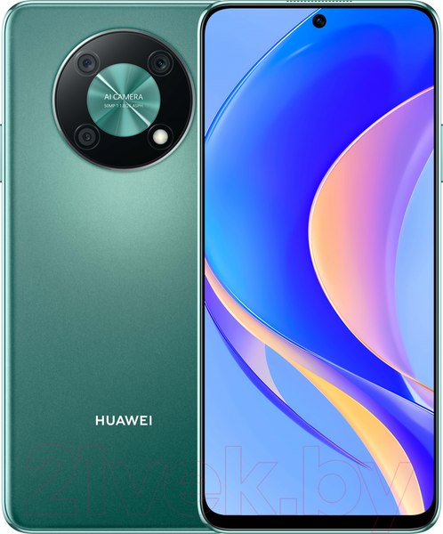 Изображение товара Смартфон Huawei nova Y90 4GB/128GB / CTR-LX1 (изумрудно-зеленый)