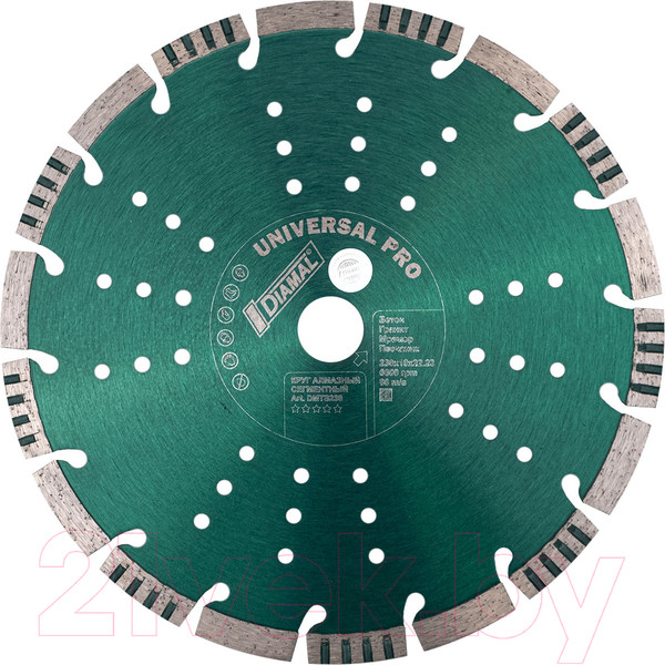Изображение товара Отрезной диск алмазный Diamal DMTS230