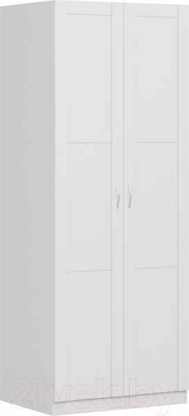 Изображение товара Шкаф Mio Tesoro Пегас 2-х створчатый 2.04.01.080.1 (белый)