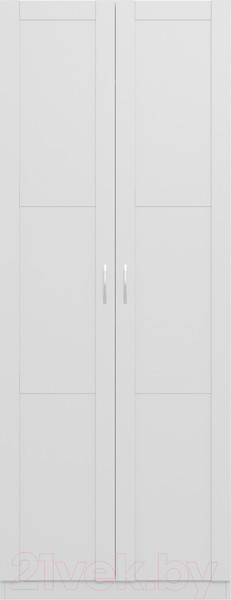 Изображение товара Шкаф Mio Tesoro Пегас 2-х створчатый 2.04.01.080.1 (белый)