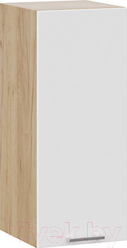 Изображение товара Шкаф навесной для кухни ТриЯ Габриэлла 1В3 (дуб крафт золотой/сноу)