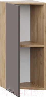 Изображение товара Шкаф навесной для кухни ТриЯ Габриэлла 1В3Т (дуб крафт золотой/муссон)