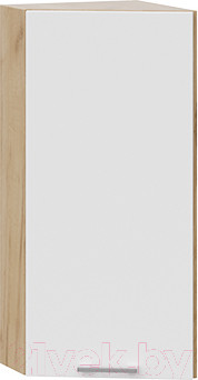 Изображение товара Шкаф навесной для кухни ТриЯ Габриэлла 1В3Т (дуб крафт золотой/сноу)