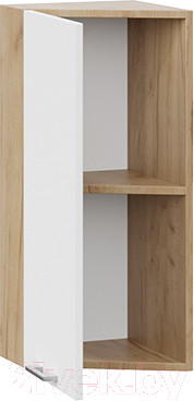 Изображение товара Шкаф навесной для кухни ТриЯ Габриэлла 1В3Т (дуб крафт золотой/сноу)