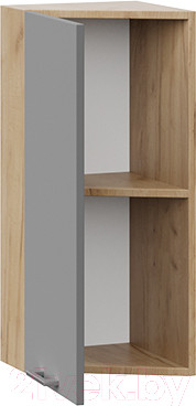 Изображение товара Шкаф навесной для кухни ТриЯ Габриэлла 1В3Т (дуб крафт золотой/титан)