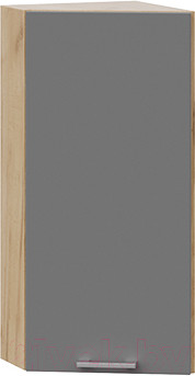 Изображение товара Шкаф навесной для кухни ТриЯ Габриэлла 1В3Т (дуб крафт золотой/титан)