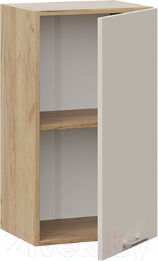 Изображение товара Шкаф навесной для кухни ТриЯ Габриэлла 1В4 (дуб крафт золотой/кремовый)