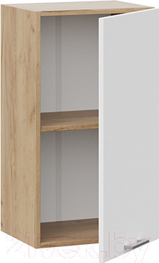 Изображение товара Шкаф навесной для кухни ТриЯ Габриэлла 1В4 (дуб крафт золотой/сноу)