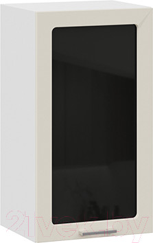 Изображение товара Шкаф навесной для кухни ТриЯ Габриэлла 1В4С (белый/кремовый)