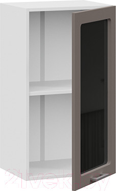 Изображение товара Шкаф навесной для кухни ТриЯ Габриэлла 1В4С (белый/муссон)