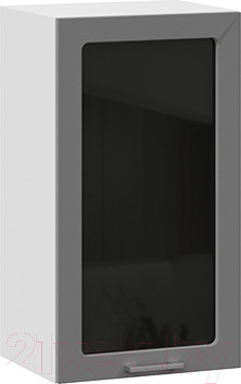 Изображение товара Шкаф навесной для кухни ТриЯ Габриэлла 1В4С (белый/титан)