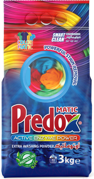 Изображение товара Стиральный порошок Predox КолорМатик (3кг)
